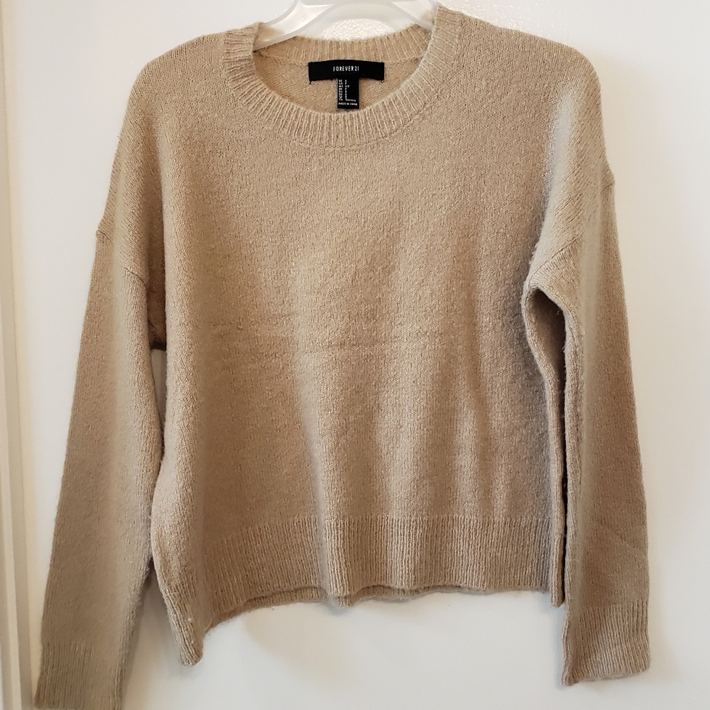 Classic camel sweater